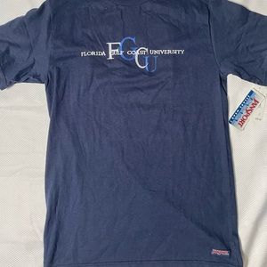 Vintage 90s FGCU Florida gulf coast university embroidered shirt Jansport Size S